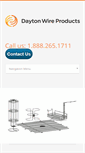 Mobile Screenshot of daytonwireproducts.com